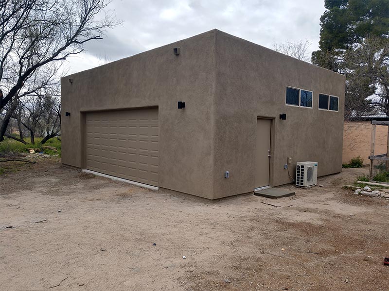 Project of garage remodeling contractors in Tucson